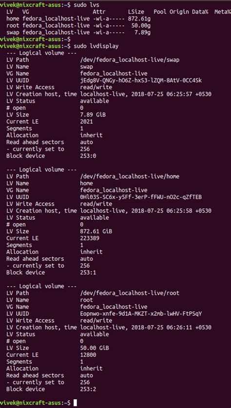 mount lvm partition linux